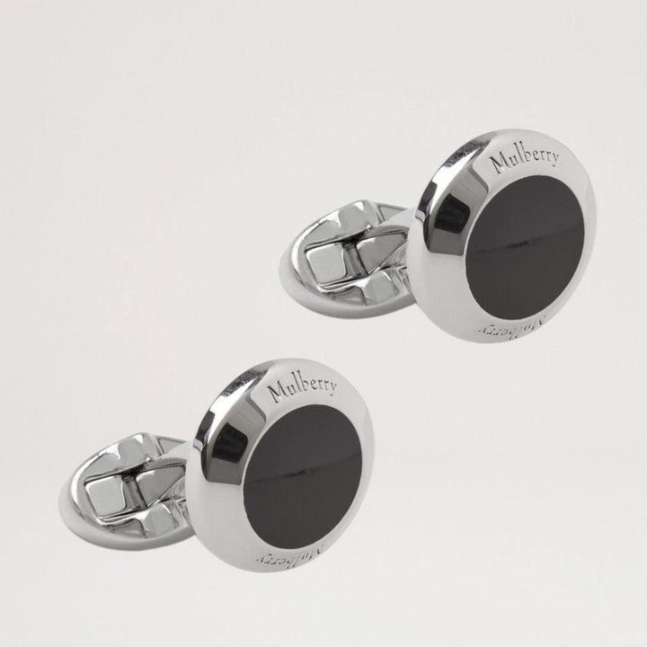 Mulberry Enamel Coin Cufflink – QC1929/000A100