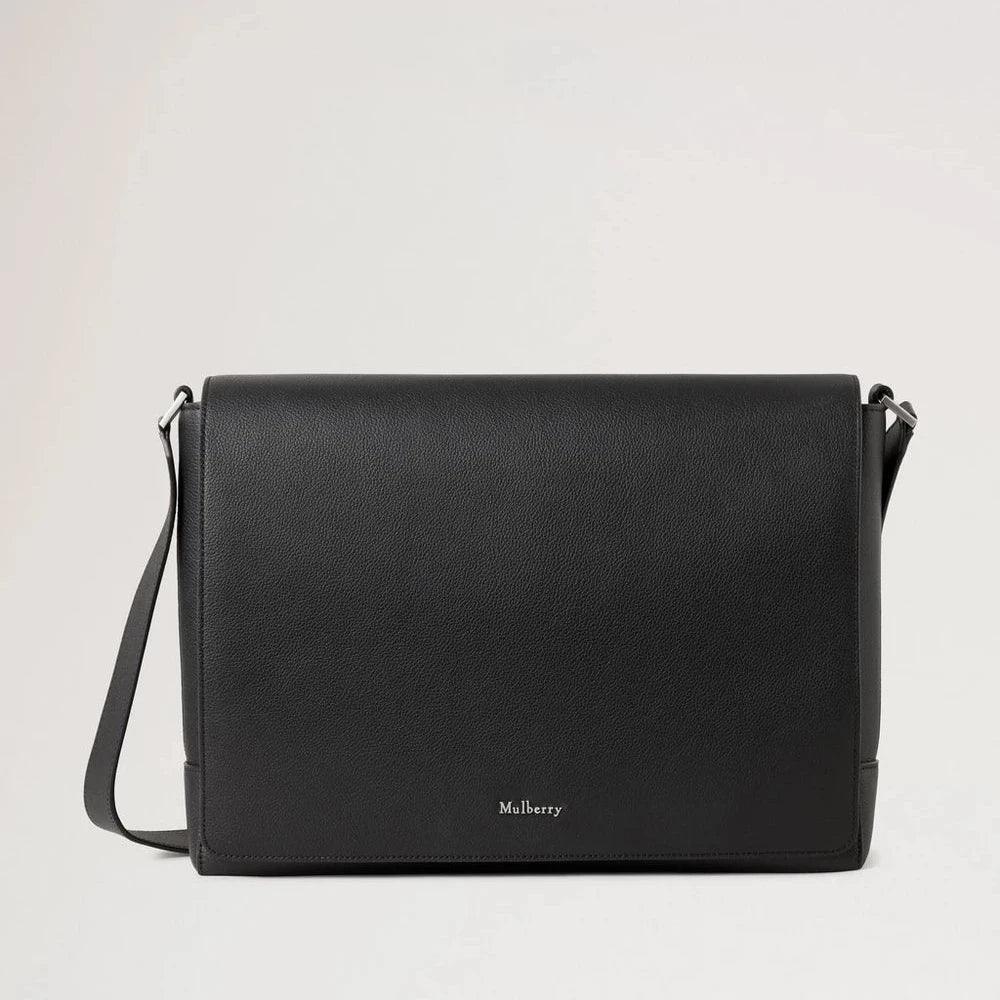 Mulberry Ferringdon Messenger - Black Small Pebble Grain – HH9505/645A100