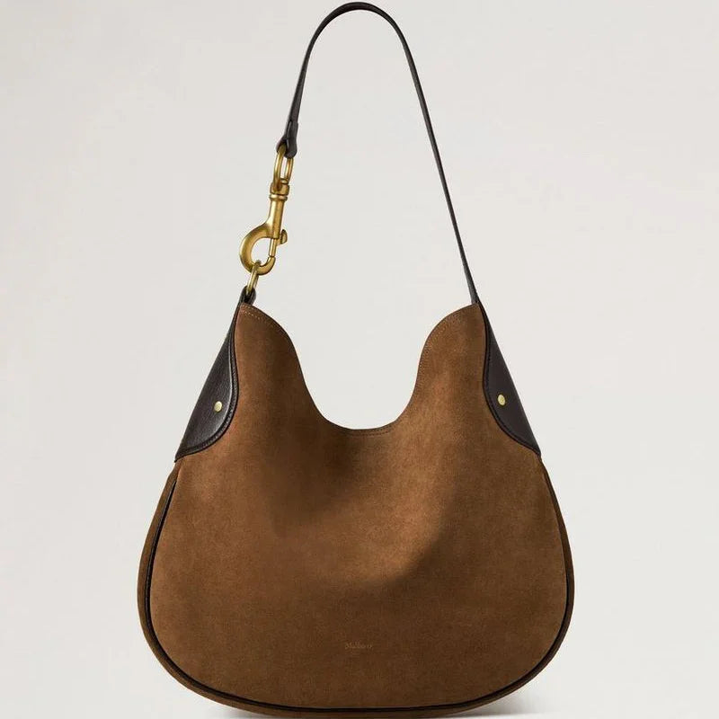 Mulberry Hackney Shoulder Bag Vintage Oak Suede – HH9956/047G924