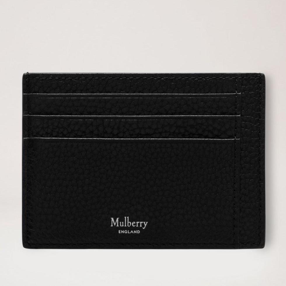 Mulberry Heritage Card Holder Small Classic Grain Black – RL7400/205A100