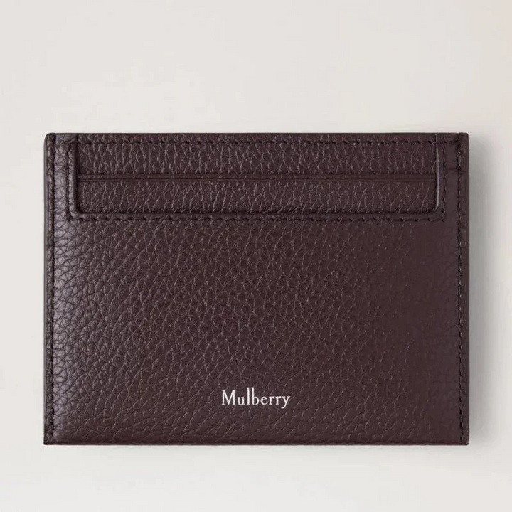 Mulberry Heritage Credit Card Slip Small Classic Grain Ebony – RL4064/205A110