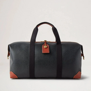 Mulberry Heritage Medium Clipper musta & konjakinvärinen Scotchgrain 