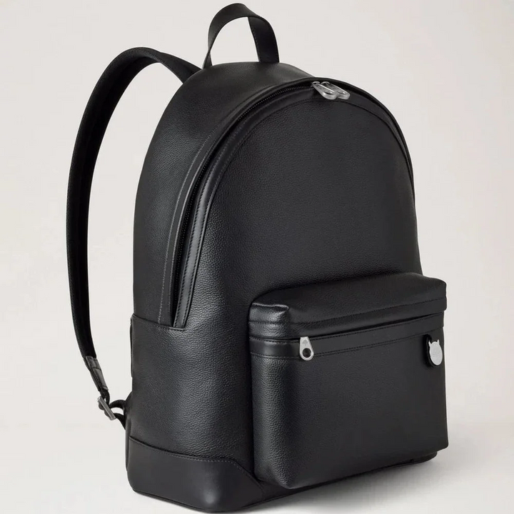 Mulberry Heritage Zipped Backpack Black Small Classic Grain – produktbillede 2