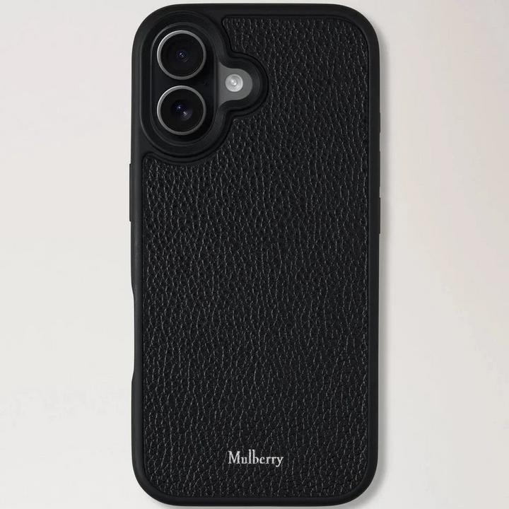 Mulberry Iphone 17 Case Small Classic Grain Black – RL8910/205A100