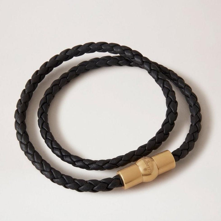 Mulberry Iris Unisex Woven Double Bracelet – QB2384/657A100-001
