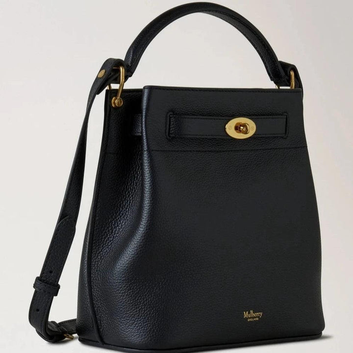 Mulberry Islington Bucket Small Classic Grain Black – produktbillede 2