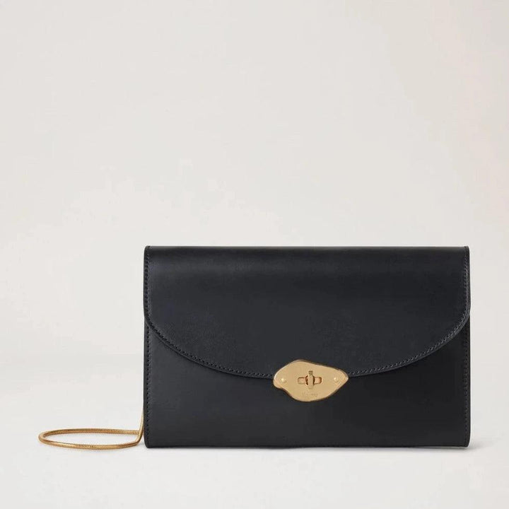 Mulberry Lana Cluch High Gloss Leather Black – RL8043/615A100