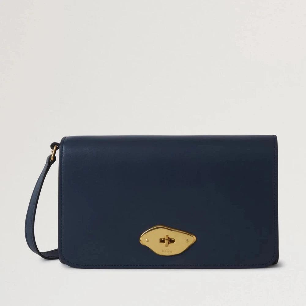 Mulberry Lana Wallet On Strap High Gloss Leather Night Sky – RL8058/615U888