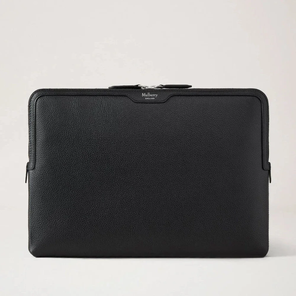 Mulberry Laptop Case Black Small Classic Grain – RL8791/205A100