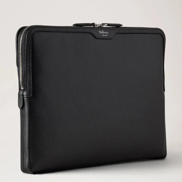 Mulberry Laptop Case Black Small Classic Grain – produktbillede 2