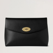 Mulberry Large Darley kosmetiikkalaukku musta Small Classic Grain 