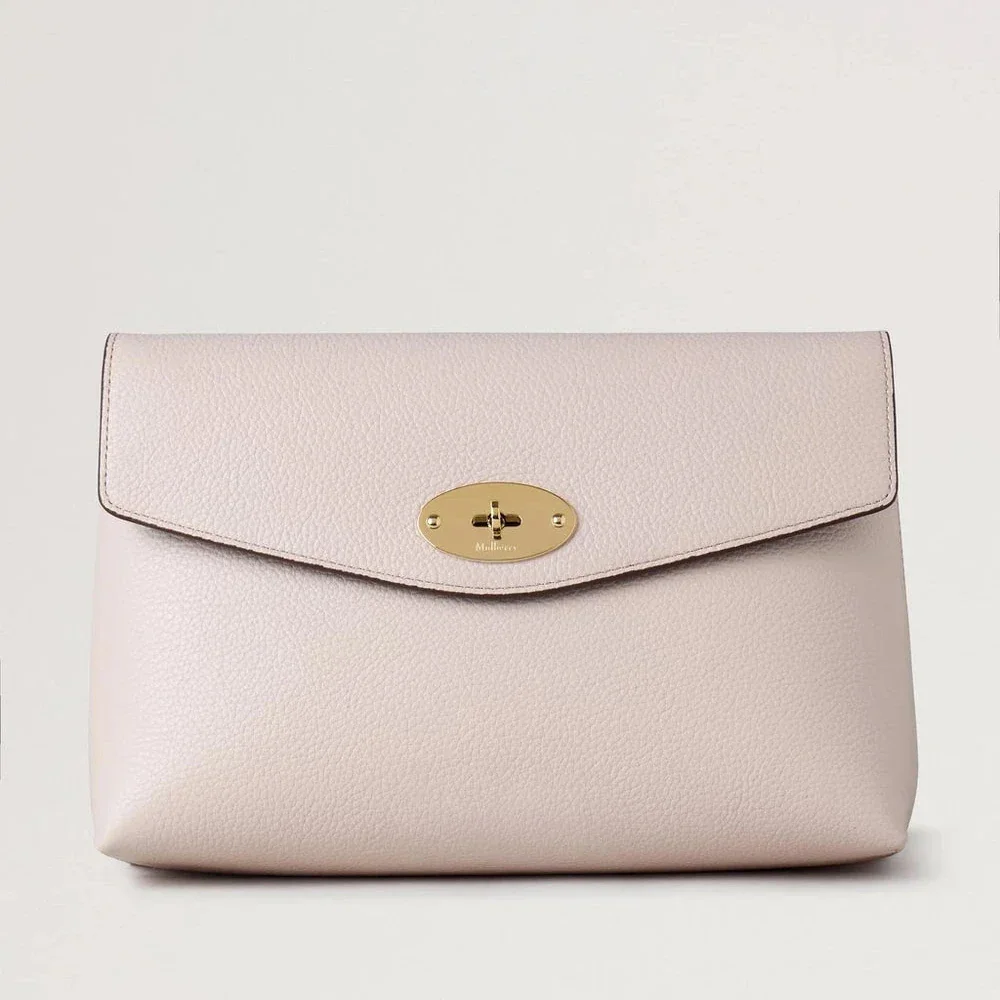 Mulberry Large Darley Cosmetic Pouch Blossom Pink Small Classic Grain – RL8849/205J002