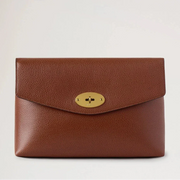 Mulberry Large Darley kosmetiikkalaukku Oak Small Classic Grain 