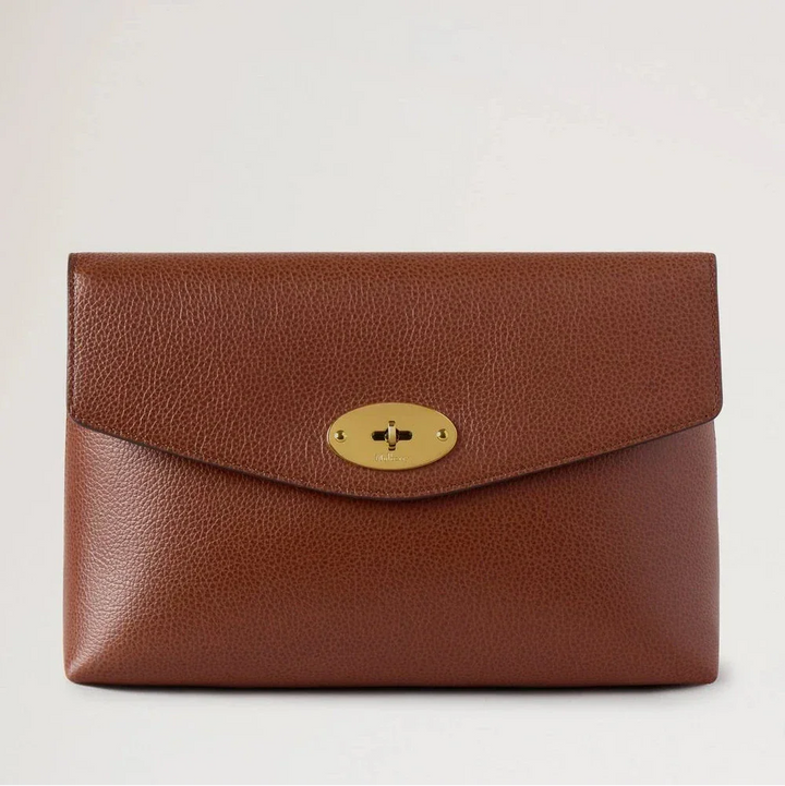 Mulberry Large Darley Cosmetic Pouch Oak Small Classic Grain – RL8853/552G110