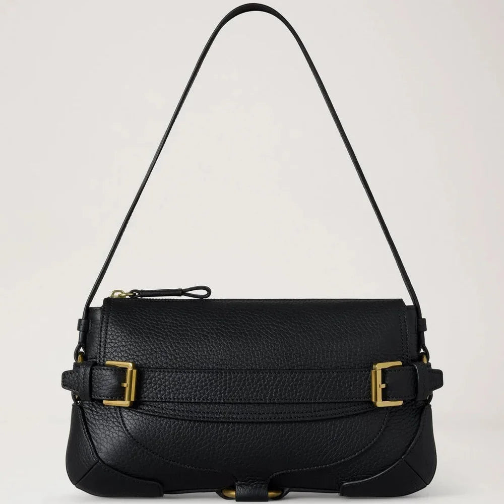 Mulberry Lennox Shoulder Heavy Grain Black – HH0030/736A100