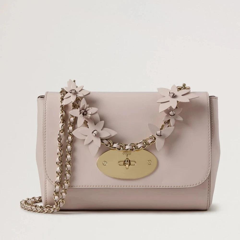 Mulberry Lily Blossom Pink Soft Patent & Flowers – HH9731/710J002