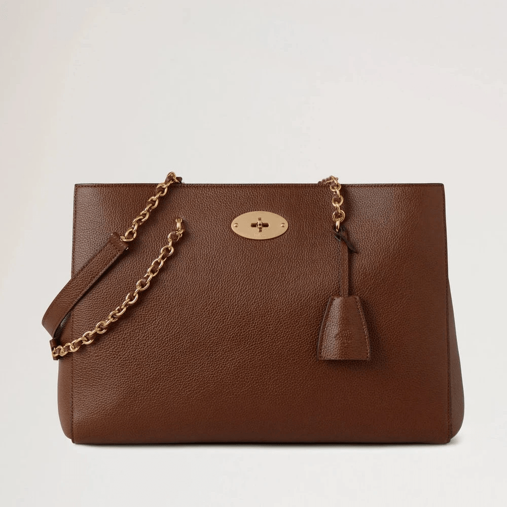 Mulberry Lily Chain Tote Small Classic Grain Oak Two Tone – HH9577/552G110