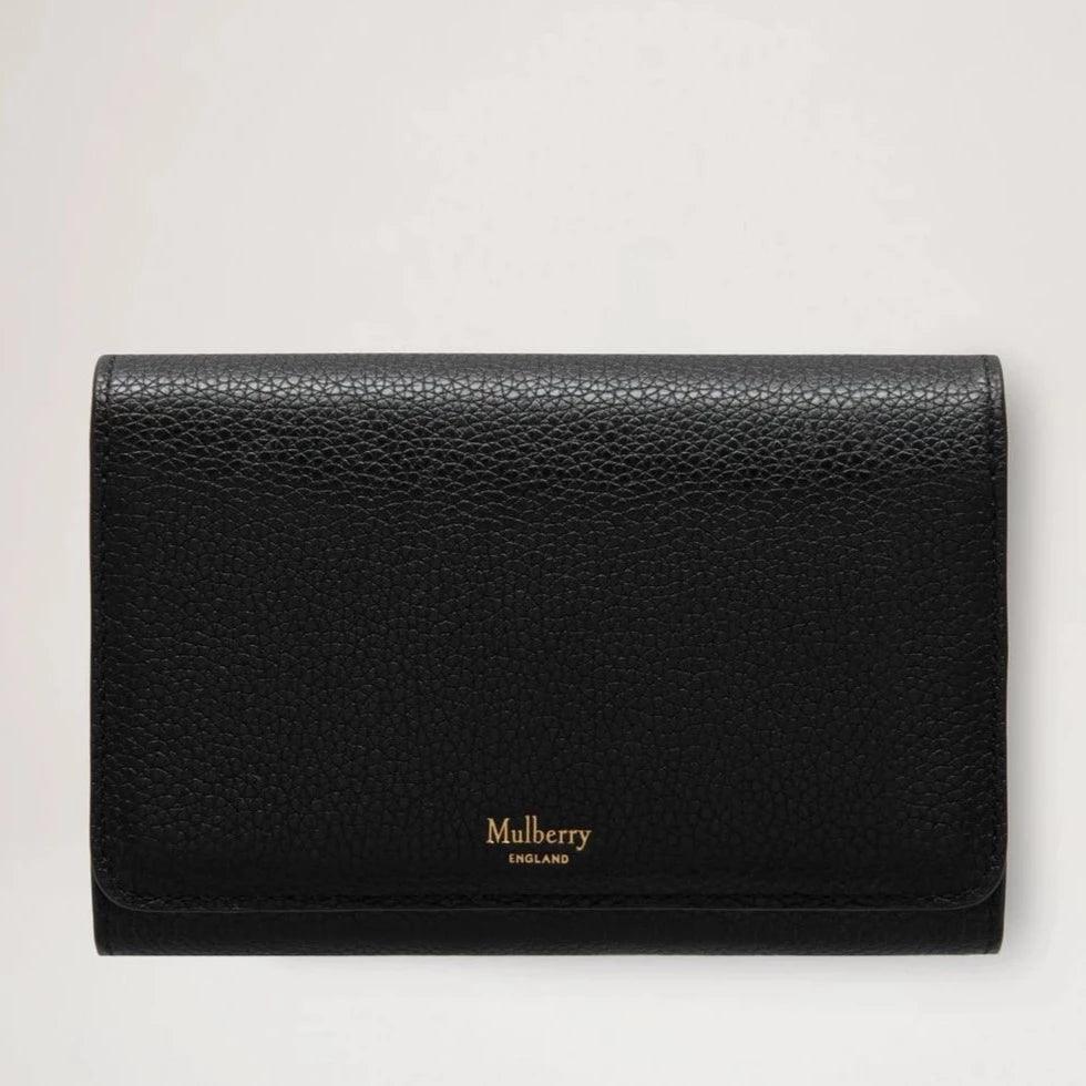 Mulberry Medium Continental French Purse Black – RL5073/205A100
