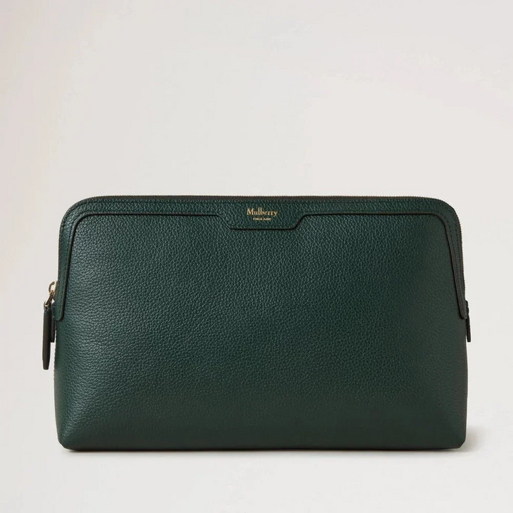 Mulberry Medium Cosmetic Pouch Mulberry Green Small Classic Grain – RL8319/205Q633