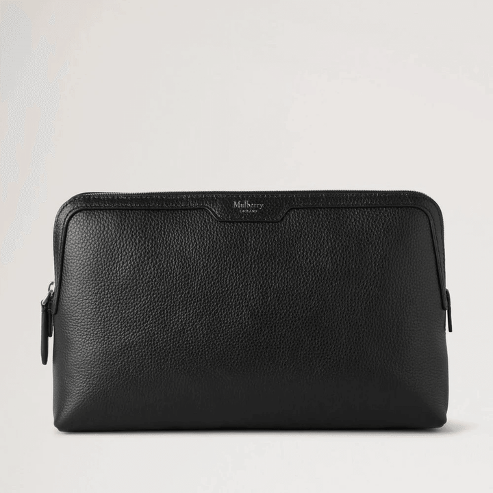 Mulberry Medium Cosmetic Pouch Small Classic Grain Black – RL8319/205A100