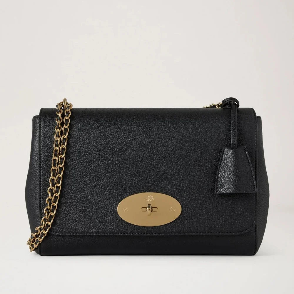 Mulberry Medium Lily Black Glossy Goat – HH0023/874A100