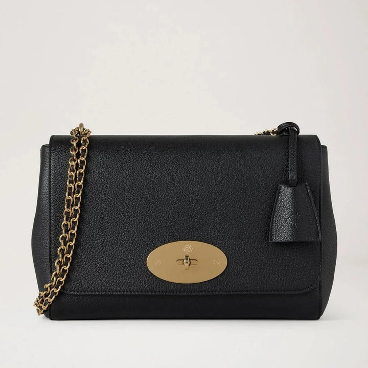 Mulberry Medium Lily Black Glossy Goat – HH0023/874A100