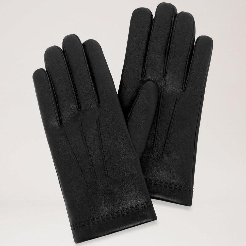 Mulberry Mens Soft Nappa Gloves Black – VG4109/204A100-001