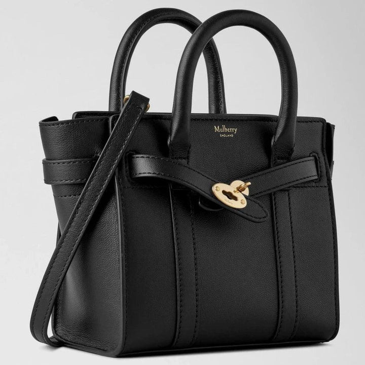 Mulberry Micro Zipped Bayswater Micro Grain Black – produktbillede 2