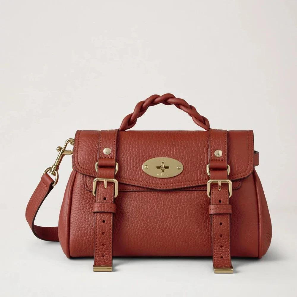 Mulberry Mini Alexa Heavy Grain Rust – Rl6595/736L190