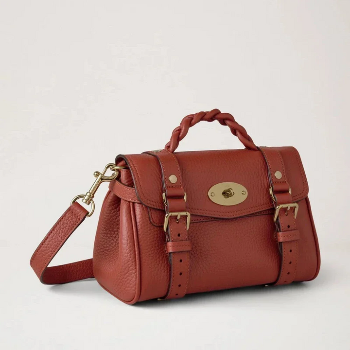 Mulberry Mini Alexa Heavy Grain Rust – produktbillede 2