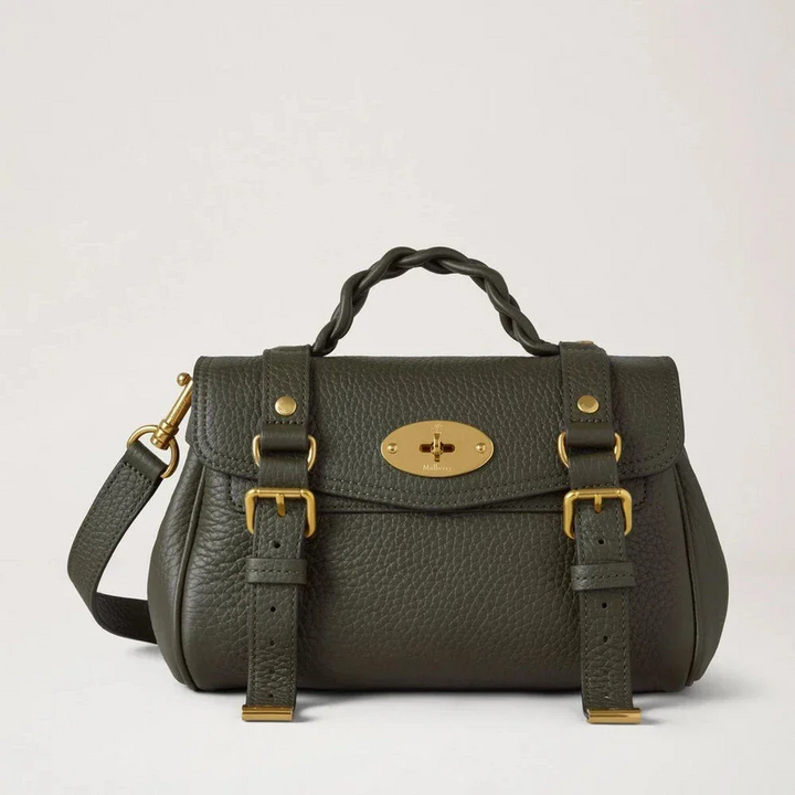 Mulberry Mini Alexa Juniper Green Heavy Grain – RL6595/736Q749