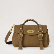 Mulberry Mini Alexa Salcombe Sand mokkanahkaa 