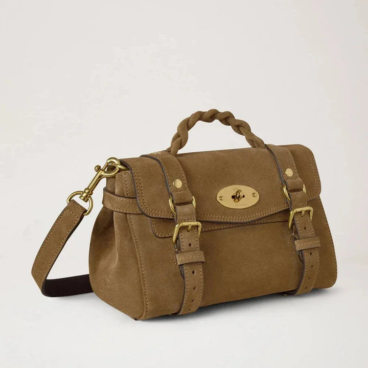 Mulberry Mini Alexa Salcombe Sand Suede – produktbillede 2