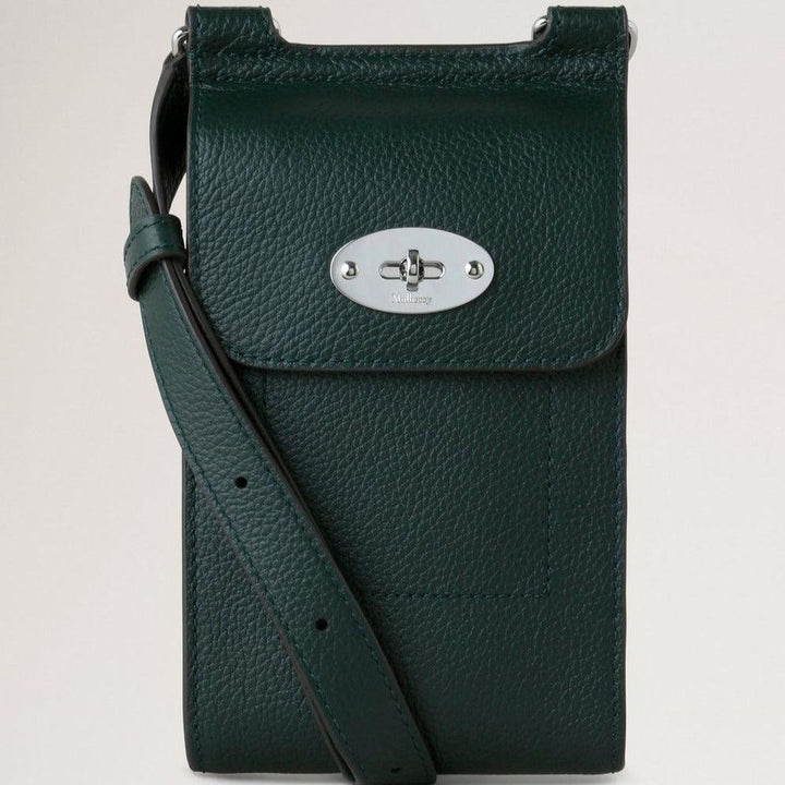 Mulberry Mini Antony Pouch Small Classic Grain Mulberry Green – RL6872/205Q633