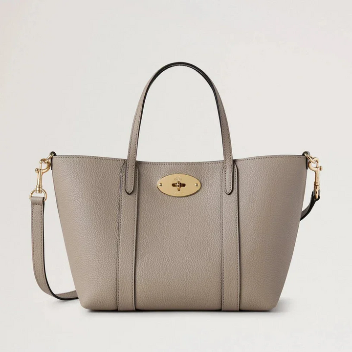 Mulberry Mini Bayswater Tote Small Classic Grain Cashmere Taupe – RL8875/205F924
