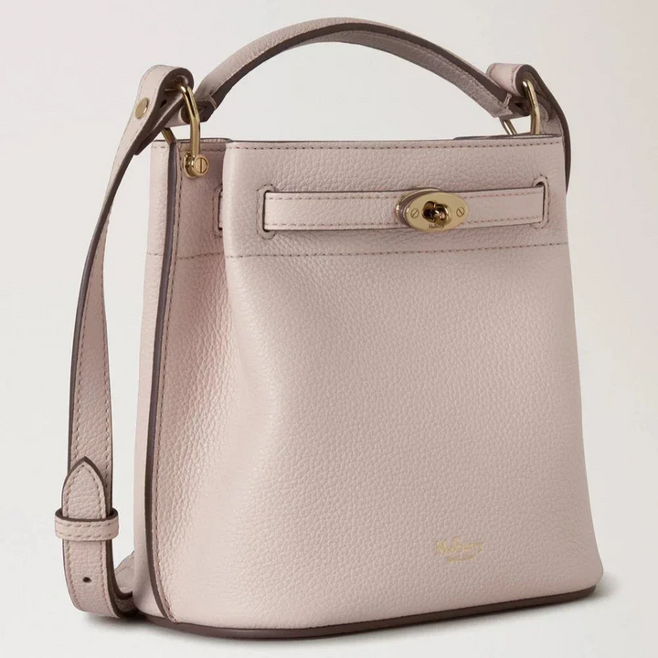 Mulberry Mini Islington Bucket Small Classic Grain Blossom Pink – produktbillede 2