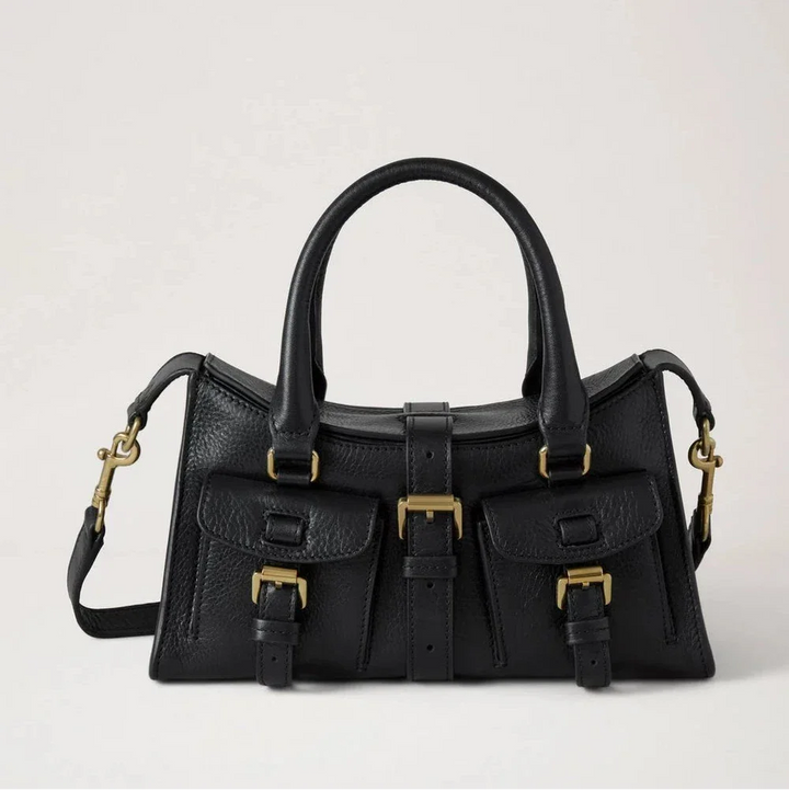 Mulberry Mini Roxanne High Shine Leather Black – HH9888/213A100