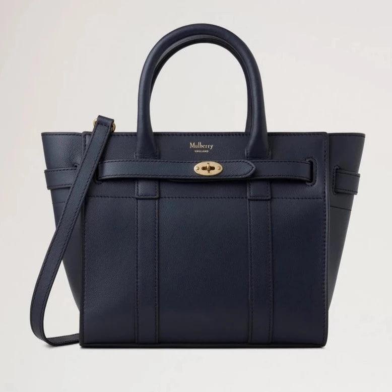 Mulberry Mini Zipped Bayswater Night Skye – HH9089/587U888