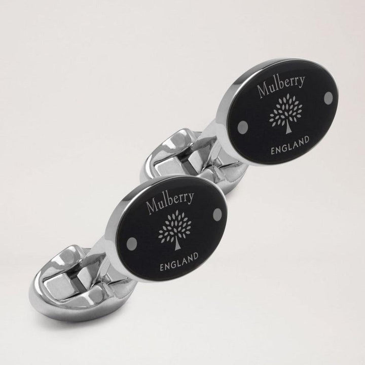 Mulberry Oval Tree and Rivet Cufflinks – QC2262/000A100
