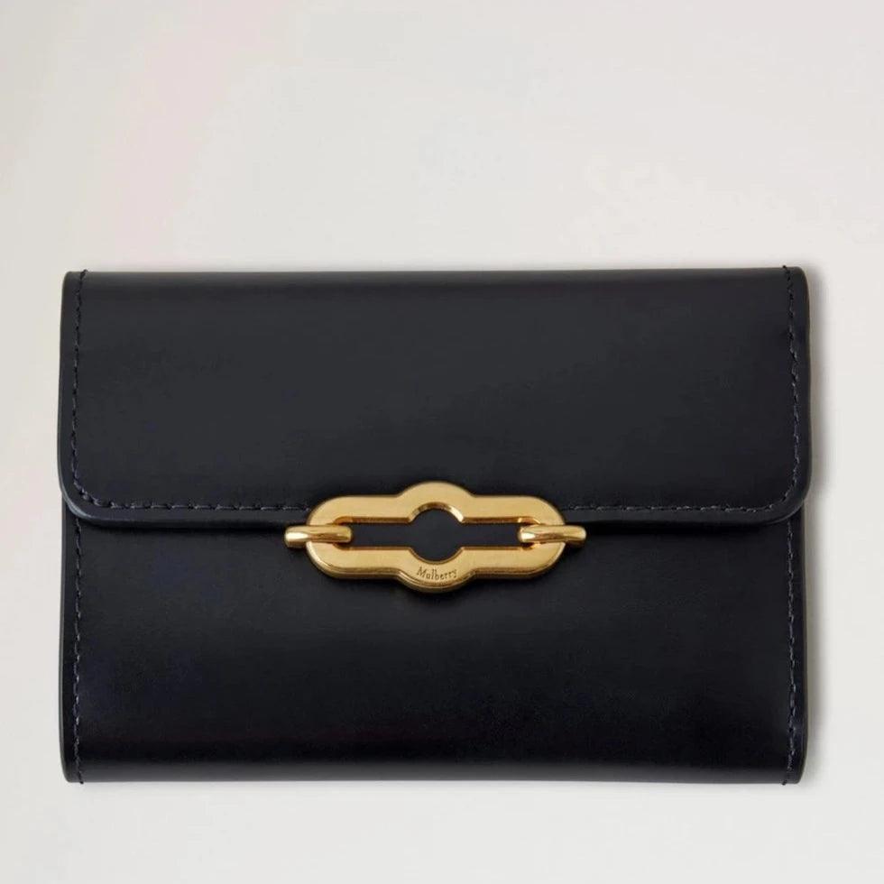 Mulberry Pimlico Compact Wallet Super Lux Calf Black – RL8071/603A100