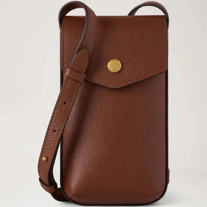 Mulberry Press Stud Phone Pouch Oak – RL9007/552G110