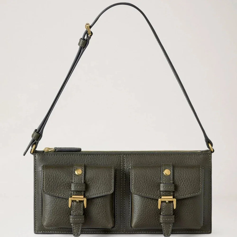 Mulberry Roxanne Mini Shoulder Bag Heritage NVT Juniper Green – RL8902/730Q749