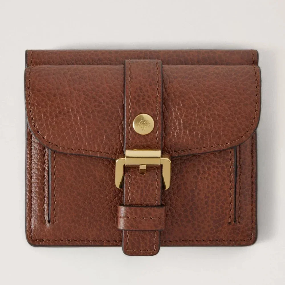 Mulberry Roxanne Wallet Two Tone Oak Small Classic Grain – RL8982/552G110