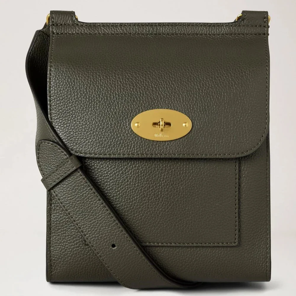 Mulberry Small Antony N Juniper Green Small Classic Grain – HH9365/205Q749