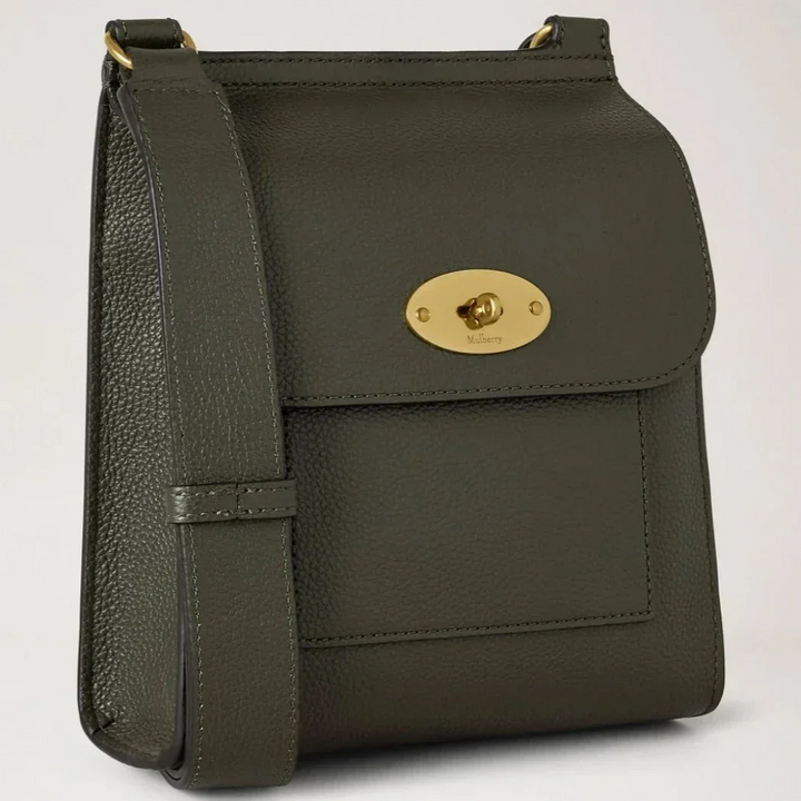 Mulberry Small Antony N Juniper Green Small Classic Grain – produktbillede 2