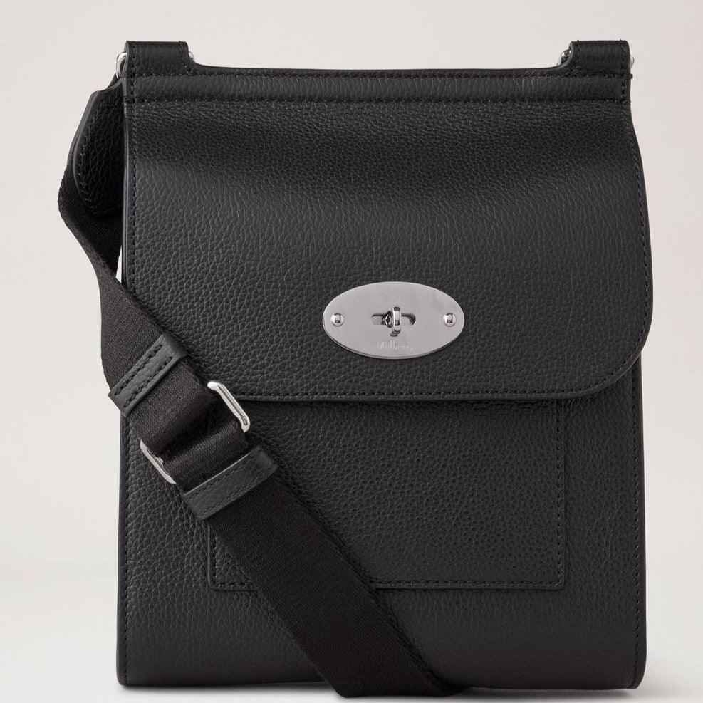 Mulberry Small Antony Small Classic Grain Black Silver Tone – HH9190/205A100