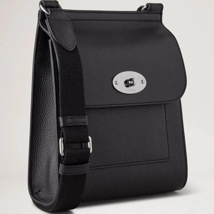 Mulberry Small Antony Small Classic Grain Black Silver Tone – produktbillede 2