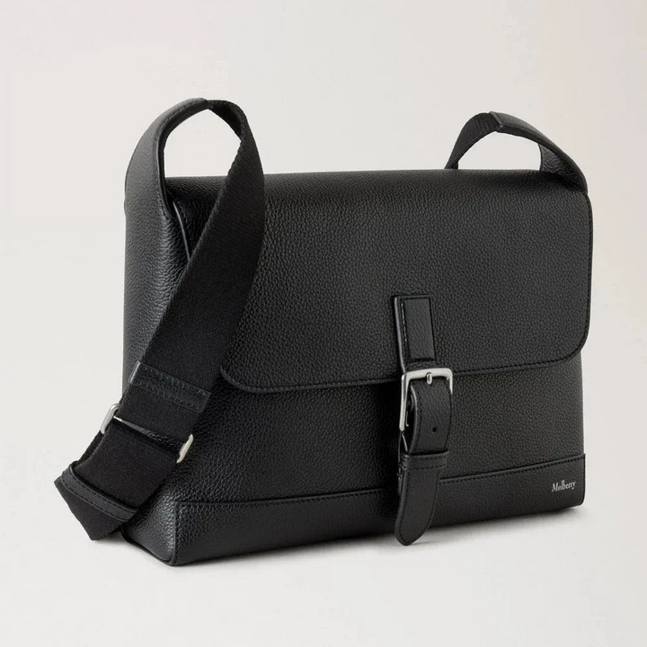 Mulberry Small Chiltern Crossbody Messenger Black Small Classic Grain – produktbillede 2