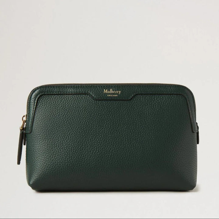 Mulberry Small Cosmetic Pouch Mulberry Green Small Classic Grain – RL8322/205Q633