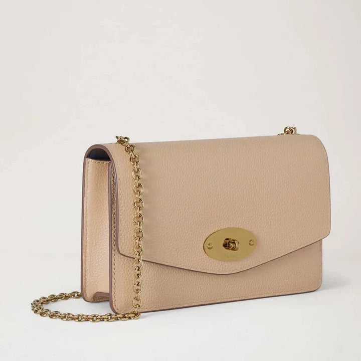 Mulberry Small Darley Crumpet Small Classic Grain – RL7791/205W577